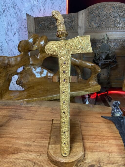 Keris Bali Full Emas Kuno
